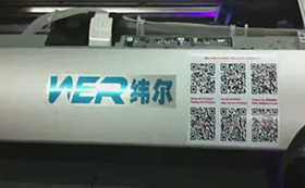 Tanzania,Client Mr Lawrence provides A2 size UV flatbed machine printing video of WER EH4880UV