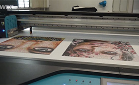 WER G2513UV Printer's printing sample(1)