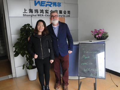 Client from USA-Mr Mark Towne come to visit WER-CHINA on 15th,Dec. 2017 to check different kinds of printing machines and talk about Customized business