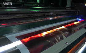 3.2m roll to roll uv printer for soft materials with Konica printheads
