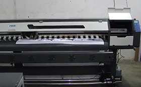 2.5m WER ES2502 eco solvent printer video for one way vision