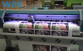1.6m sublimation printer that printing on heattransfer paper for textile